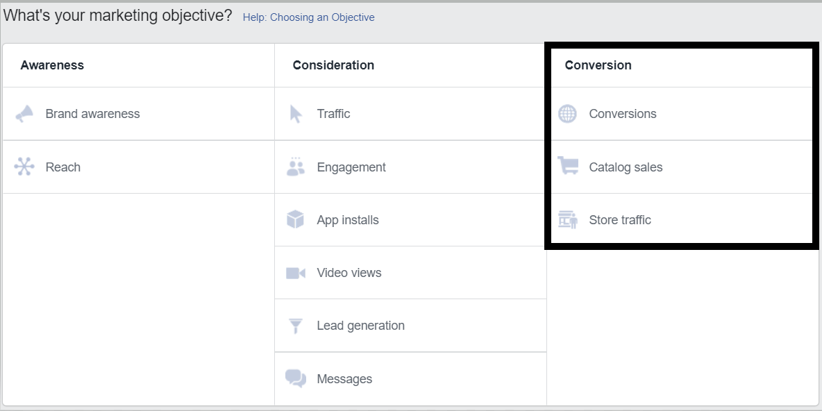 Comment faire de la publicité sur Facebook? La conversion
